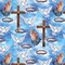 Holy Prayers for Peace Anti-Pill Premium No-Sew Throw Fleece Fabric Kit (50x60)